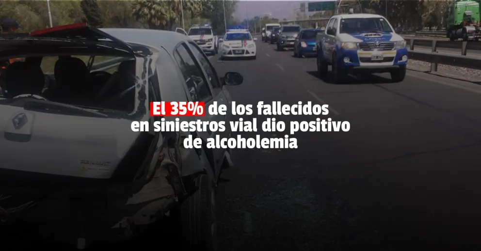El 35% de las víctimas fatales por siniestros viales tenía alcohol en sangre