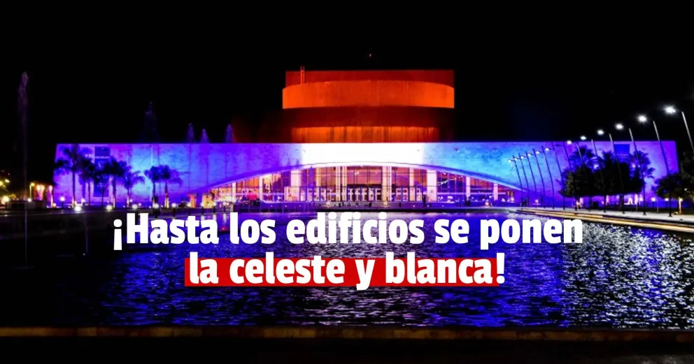 Por el 9 de Julio iluminarán edificios icónicos de San Juan