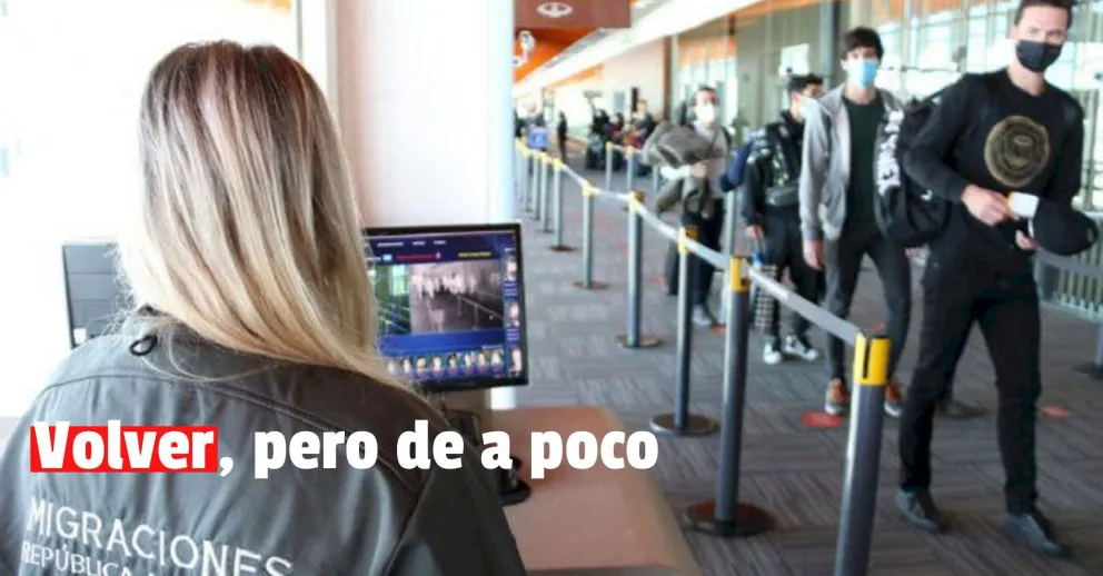 Aumentará de forma progresiva el regreso de argentinos que viajaron al exterior