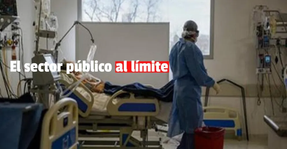 La ocupación de camas en las Unidades de Terapia Intensiva en el sector público es del 91,4%