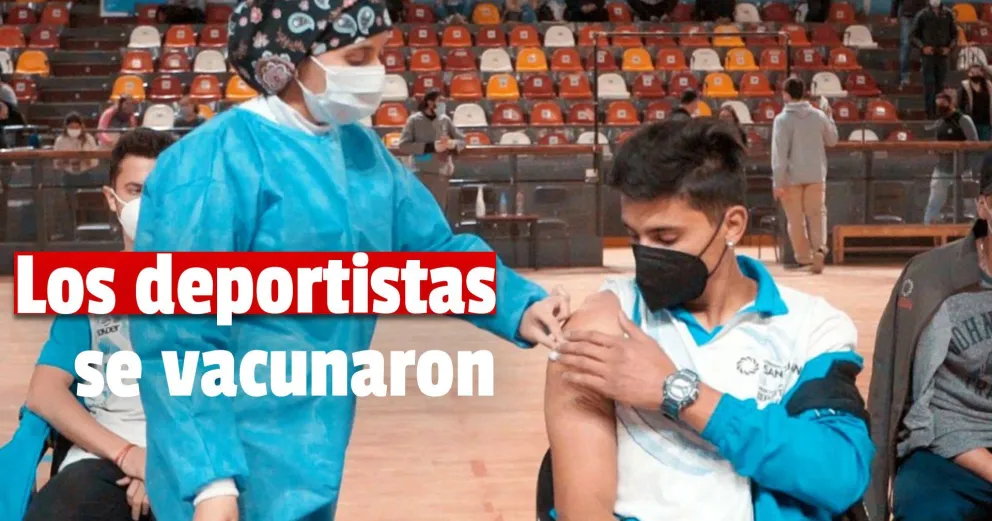 Comenzó la vacunación para 49 deportistas sanjuaninos