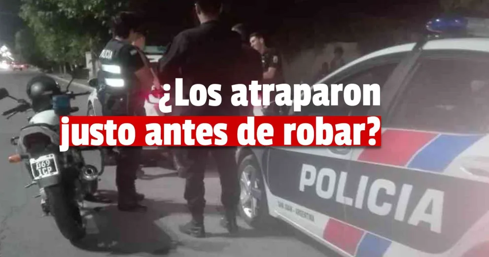Detienen a dos personas que circulaban en una camioneta con equipo para robar y armados