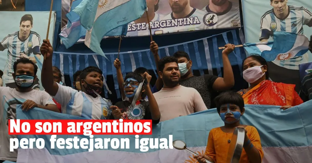 Así festejaron el triunfo argentino en distintos puntos del mundo