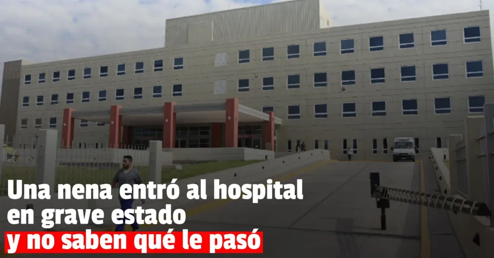 Una beba sufrió un fuerte golpe en la cabeza y debió ser internada