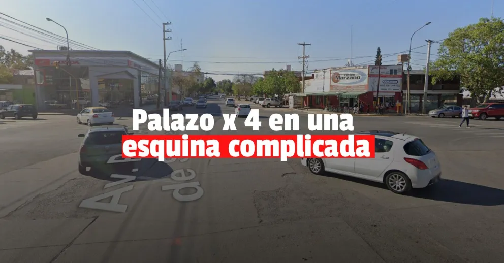 Cuatro vehículos chocaron en una de las esquinas más transitadas