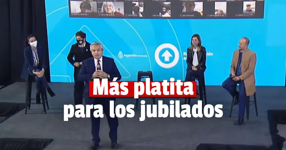 El Gobierno anunció un bono para jubilados de $5.000 para agosto