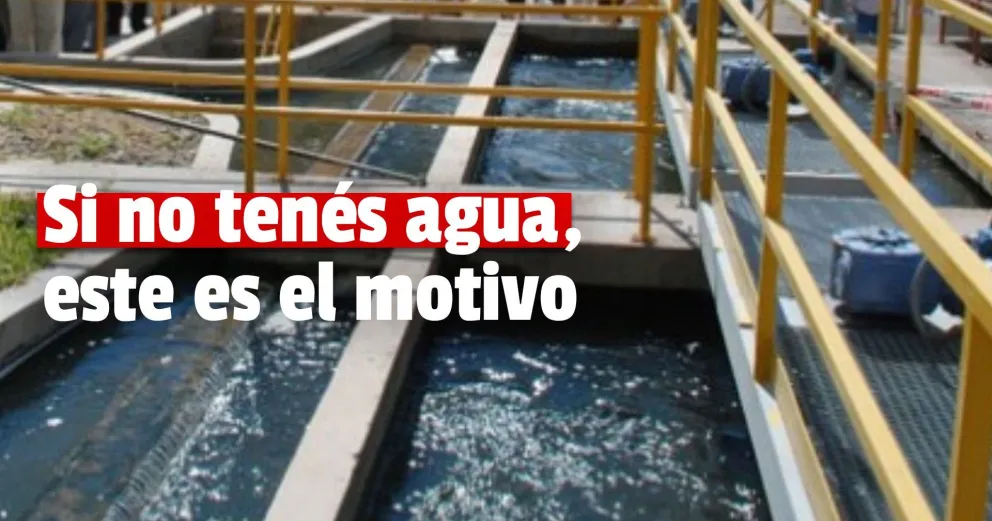 Algunos departamentos se verán afectados y no tendrán agua por trabajos de OSSE