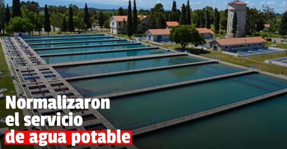 Terminaron los trabajos en la planta potabilizadora de Marquesado