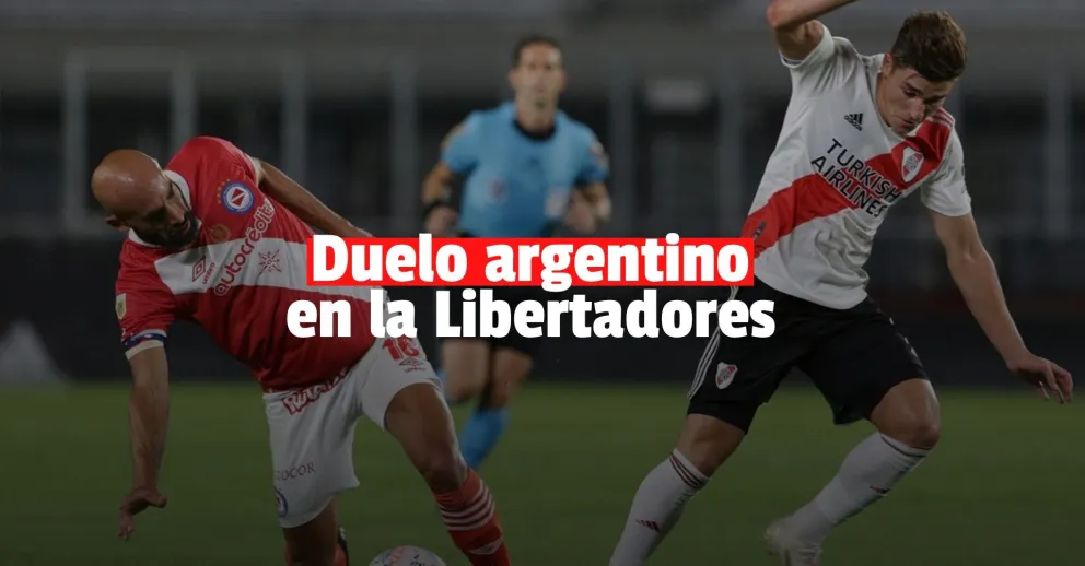 River se enfrenta a Argentinos por los octavos de la Libertadores