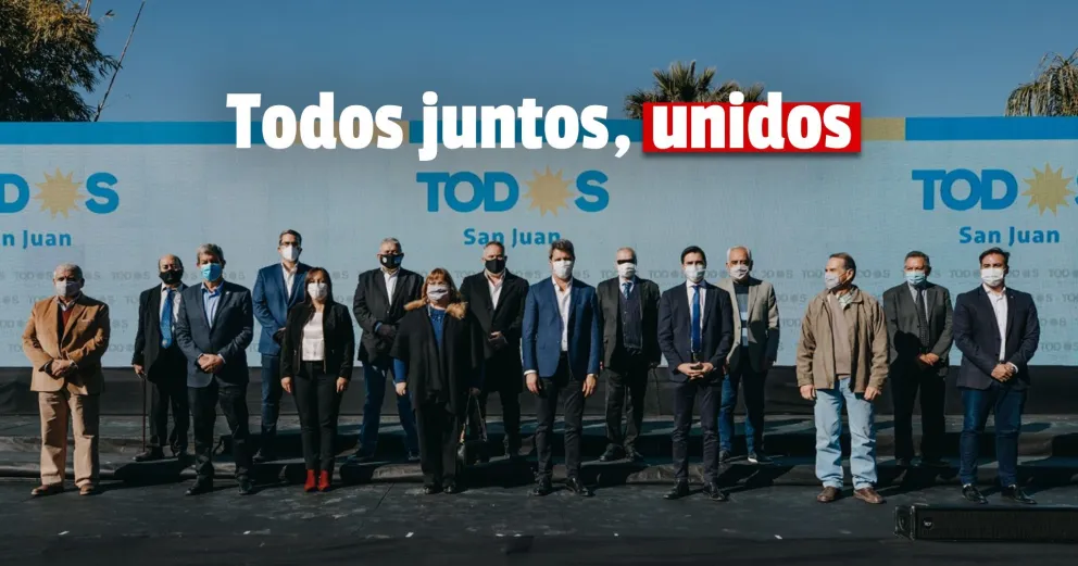 Con 13 partidos y más de 40 agrupaciones adherentes se presentó el Frente Todos para las elecciones 2021