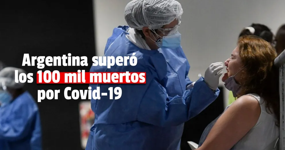 Se registraron 614 nuevas muertes en el país y Argentina sumó 100.250 fallecidos