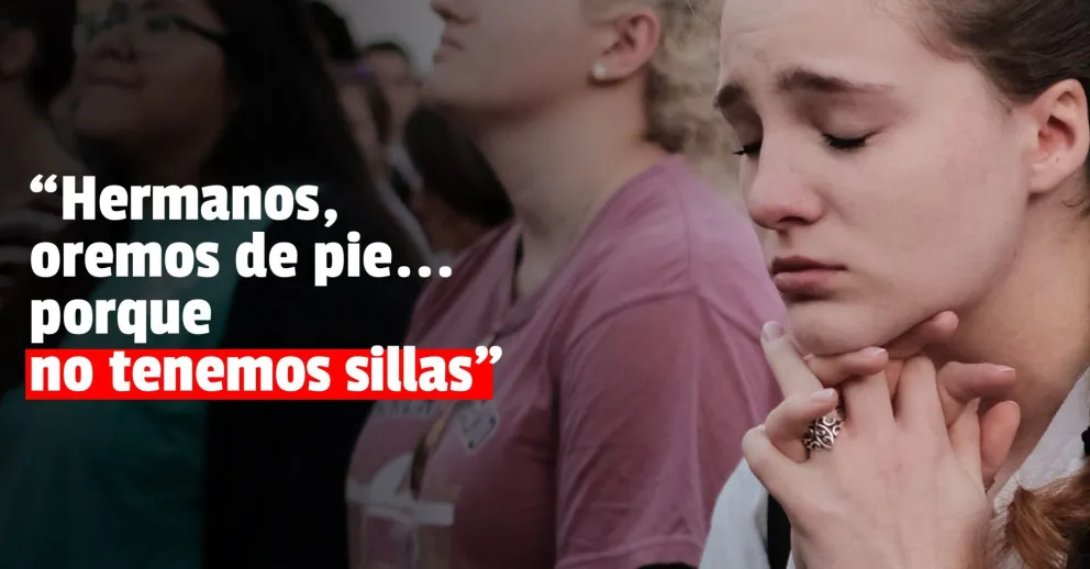 Entraron a una iglesia cristiana y se llevaron más de 50 sillas