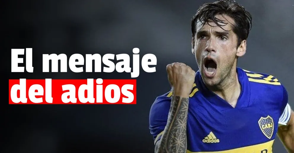 Emmanuel Más se despidió de Boca