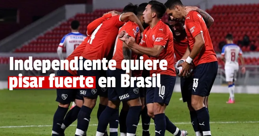 Santos e Independiente, en marcha por la Copa Sudamericana