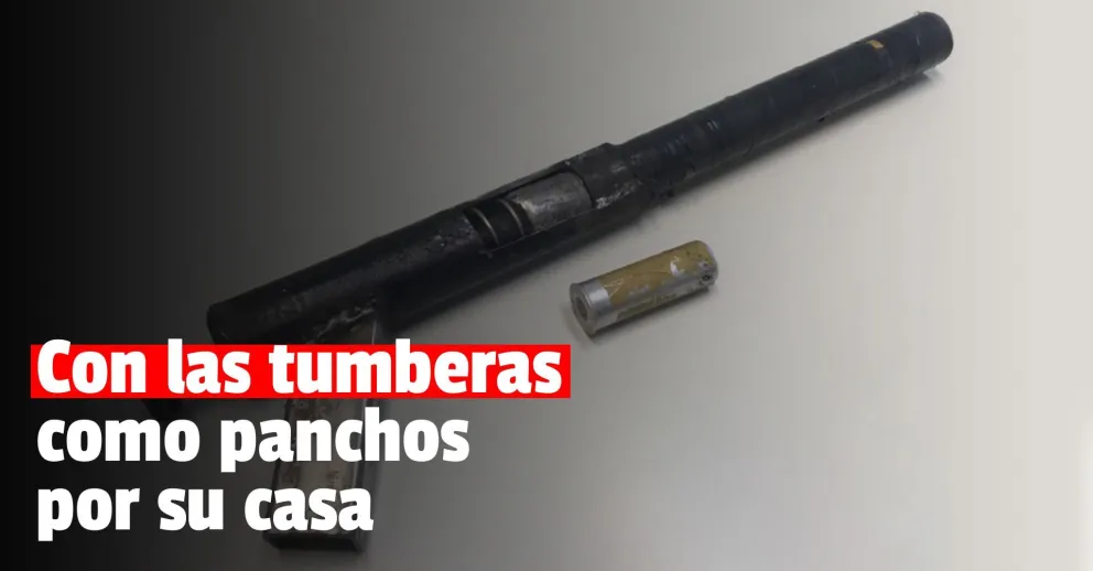 Detuvieron a dos adolescentes por portación de tumberas
