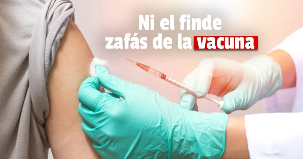 Este fin de semana continúa la vacunación contra el COVID-19