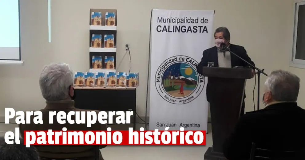 Presentaron en Calingasta el libro “La Capilla de Catalve”