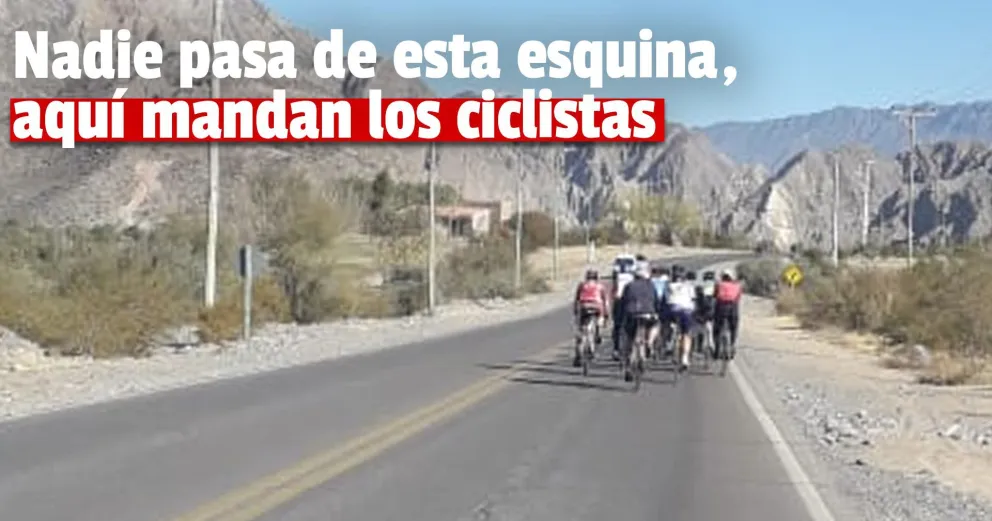 Denuncian que los ciclistas circulan en pelotón y representan un gran peligro
