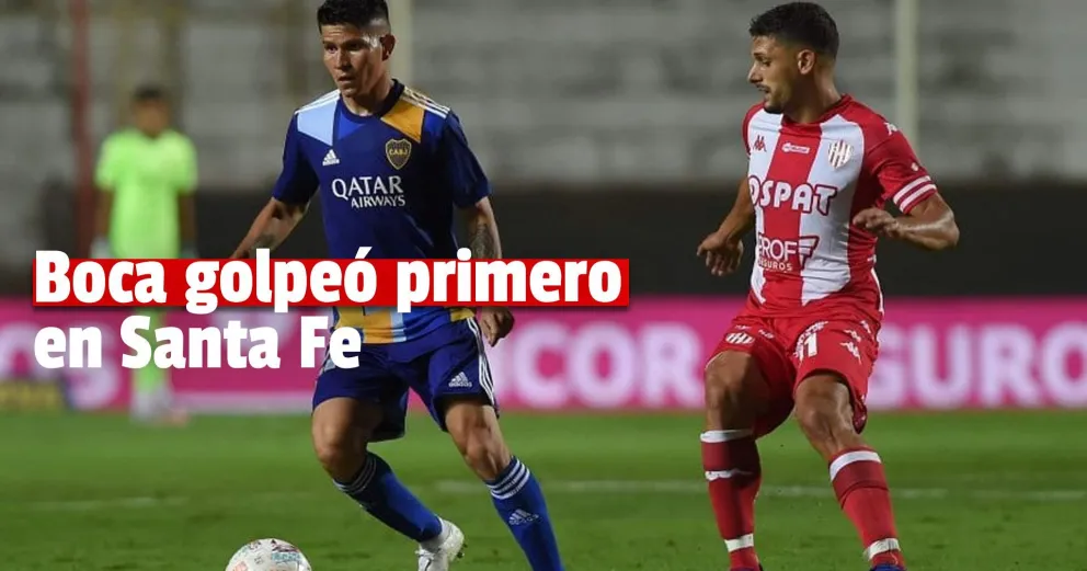 Boca le gana 1 a 0 a Unión de Santa Fe
