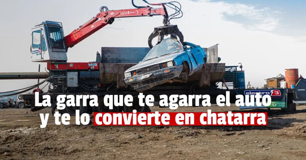 Depósito Judicial: este año ya se compactaron más de 8000 vehículos