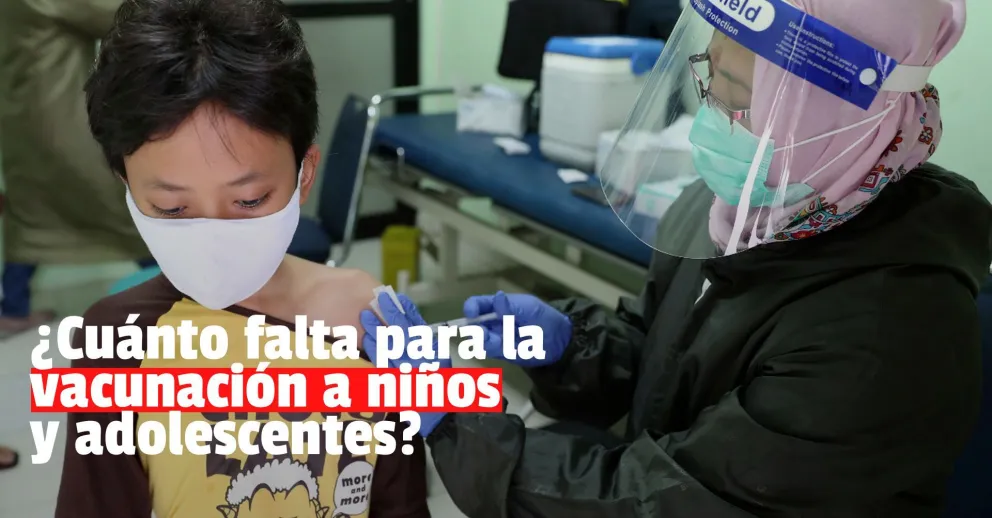 A una "autorización" de comenzar con la vacunación a niños y adolescentes