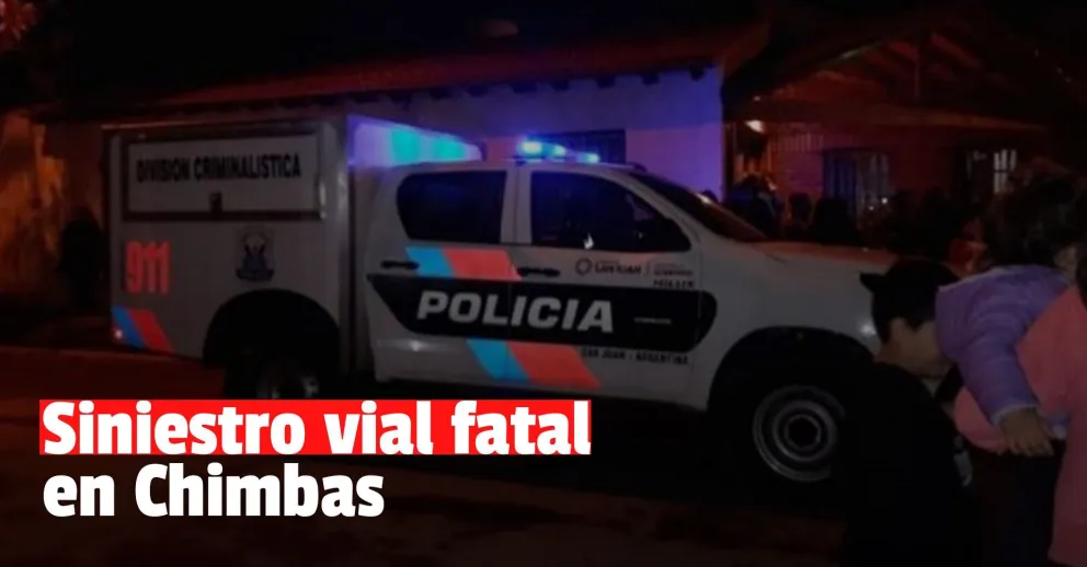 Un motociclista murió tras protagonizar un siniestro vial en Chimbas