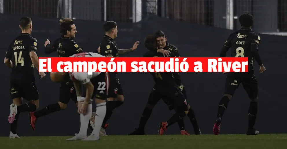 Liga Profesional: Colón dio el golpe y derrotó a River en el Monumental