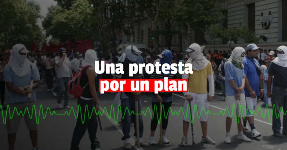 Se filtraron los audios de un piquetero que convoca a hacer marchas a cambio de planes