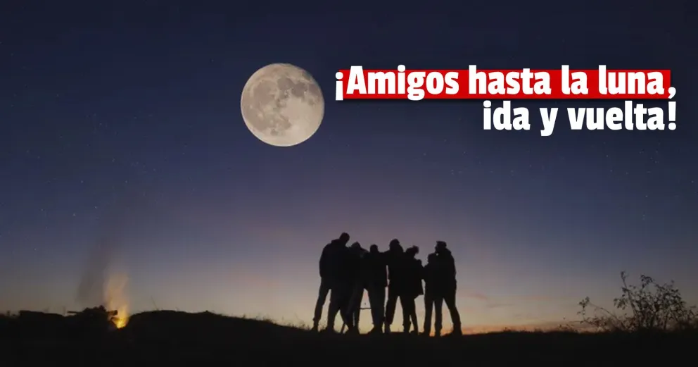 Conocé la relación que existe entre la Luna y el Día del Amigo