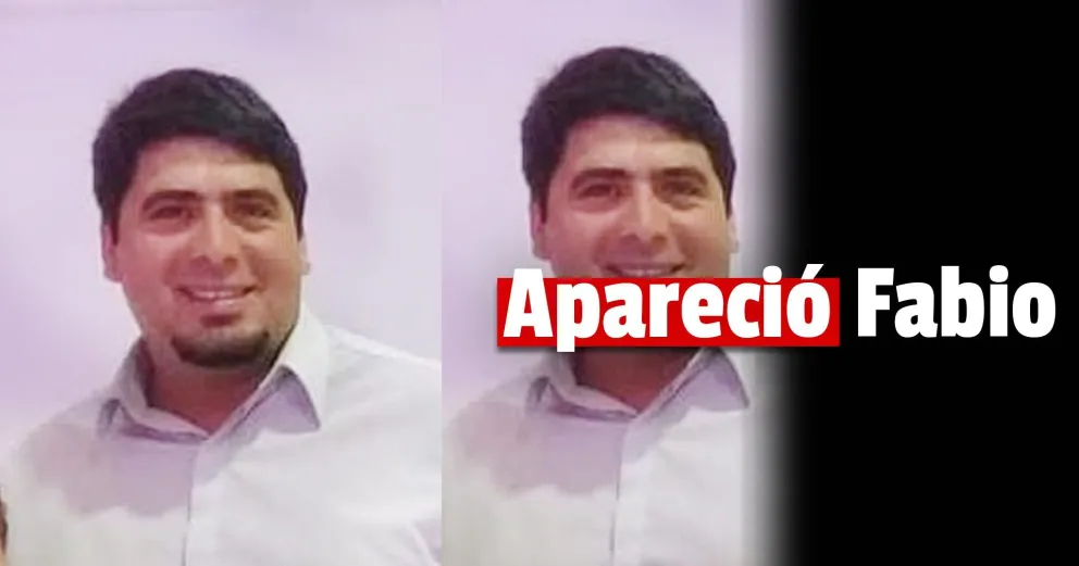 Apareció el joven de 31 años que era intensamente buscado por su familia