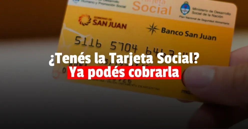 Ya está disponible el saldo de la Tarjeta Alimentar