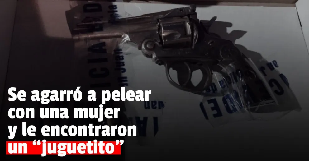 Una fuerte gresca terminó con un detenido que estaba armado