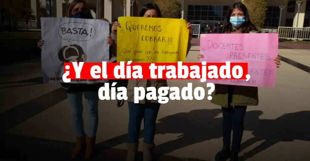 Docentes suplentes reclaman tras estar cinco meses sin cobrar