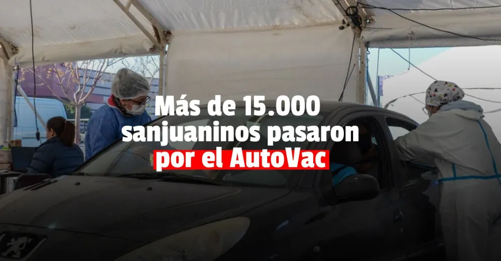 Más de 15.000 recibieron la dosis en el AutoVac del Híper