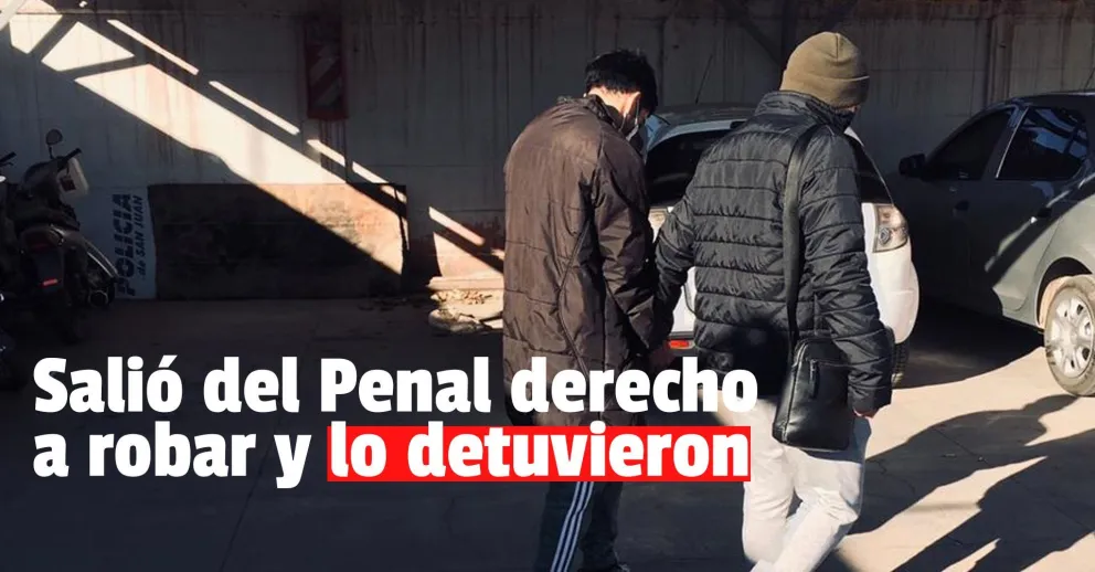 Tras un allanamiento, detuvieron a un conocido delincuente 