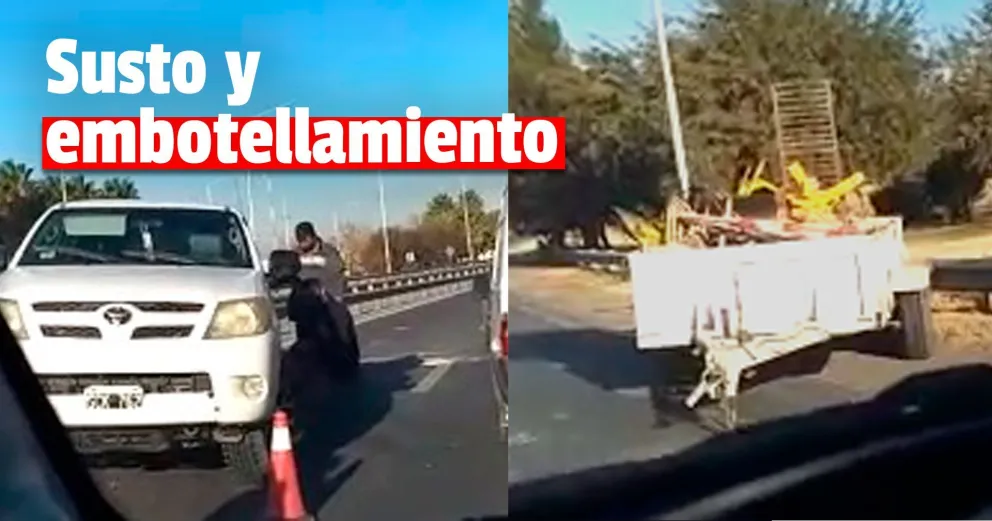 Accidente en plena Circunvalación causó caos vehicular