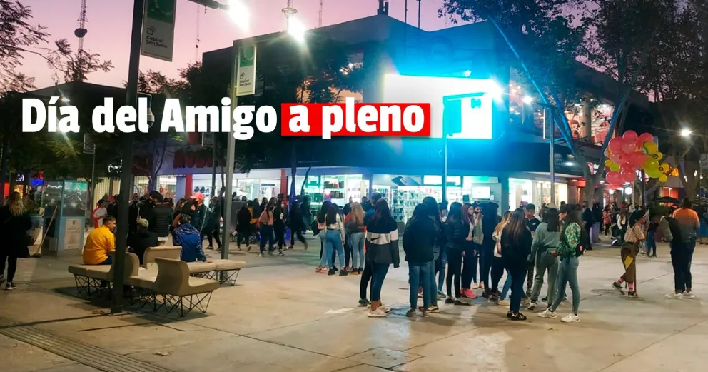 Cafés y bares repletos por los festejos del Día del Amigo