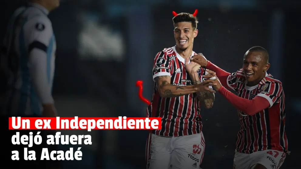 Racing perdió frente al San Pablo y se despidió de la Libertadores