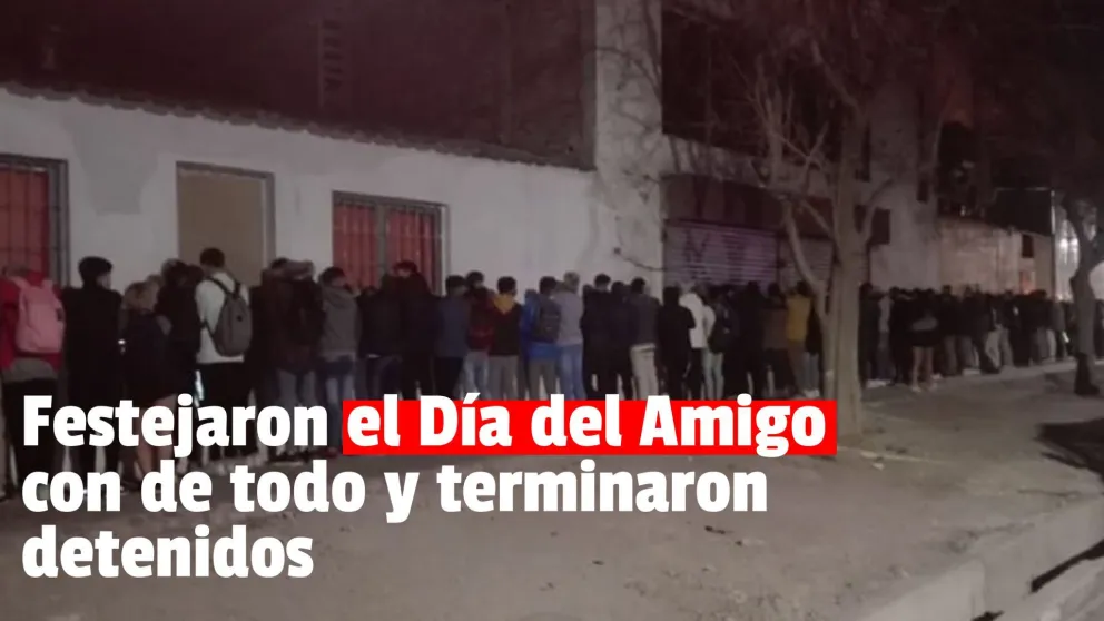 Más de 60 detenidos tras los festejos del Día del Amigo