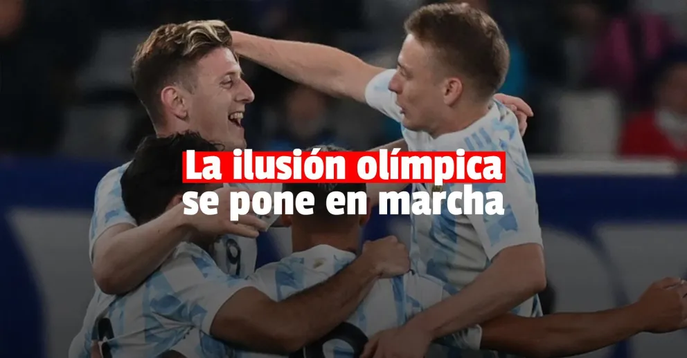 Argentina comienza su sueño olímpico en fútbol
