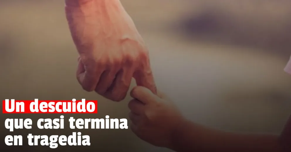 Una nena le soltó la mano a su padre y fue embestida por un automóvil