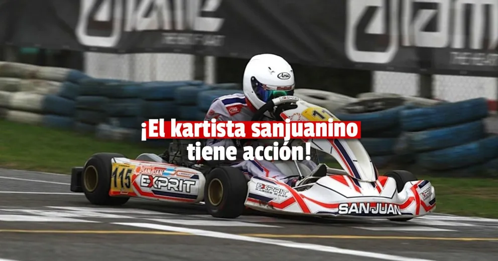 Joaquín Naranjo busca la victoria en la Iame Series