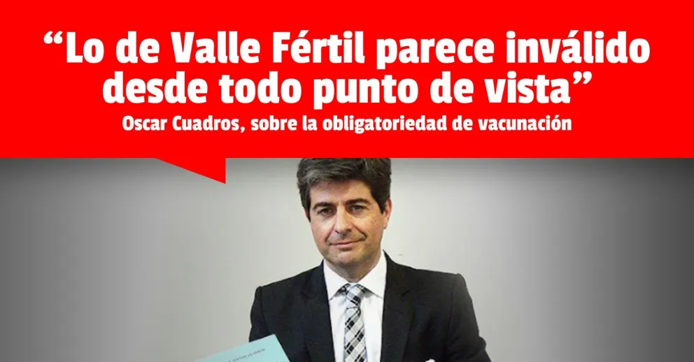 Un constitucionalista asegura no hay un marco legal que obligue a un empleado a vacunarse