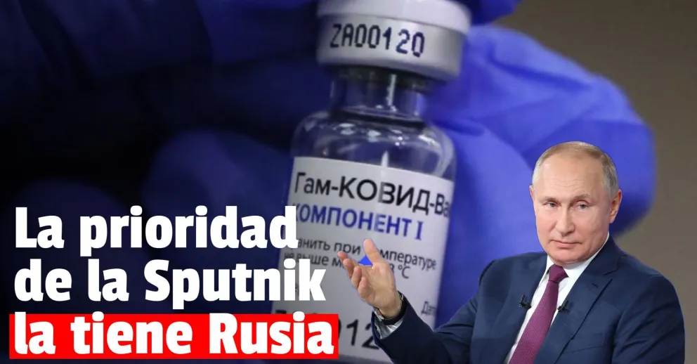 Rusia admitió demoras en el envío de vacunas Sputnik V