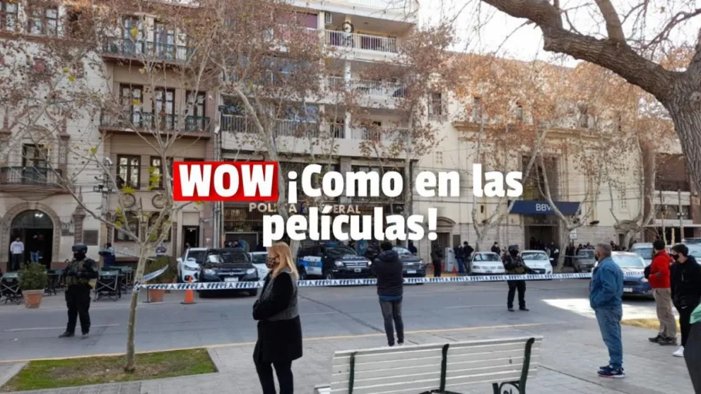 Gran operativo para trasladar la droga secuestrada a la Agencia Regional Cuyo de la Policía Federal