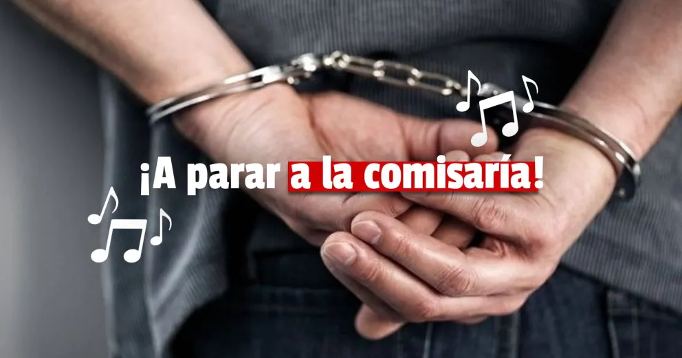 Lo paró la policía y comenzó a repartir piñas: terminó detenido