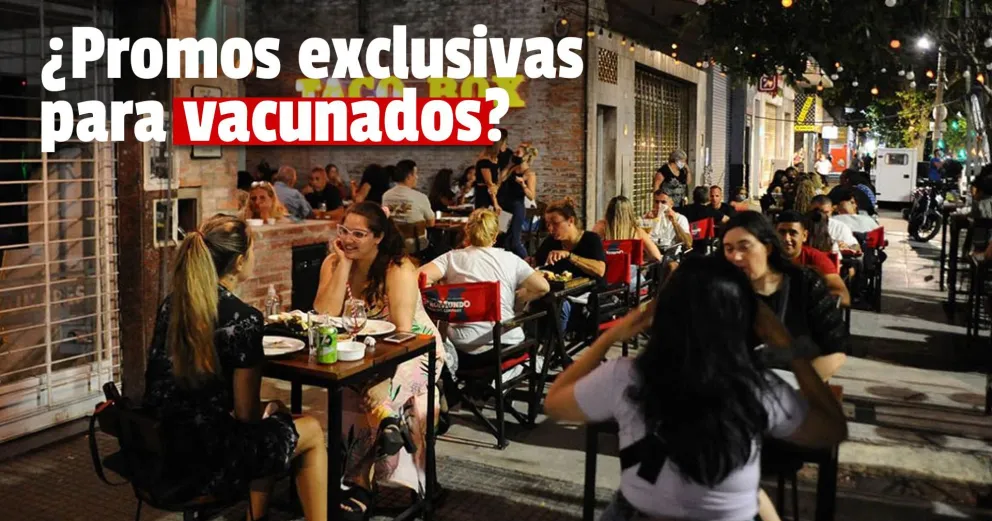 Gastronómicos sanjuaninos analizan grandes beneficios para vacunados contra el Covid