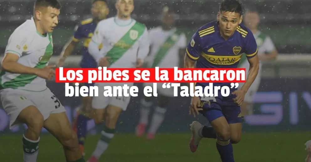 Los pibes de Boca rescataron un punto ante el "Taladro"