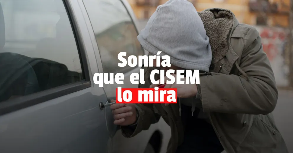 Detuvieron un ladrón de autos tras verlo por las cámaras del CISEM