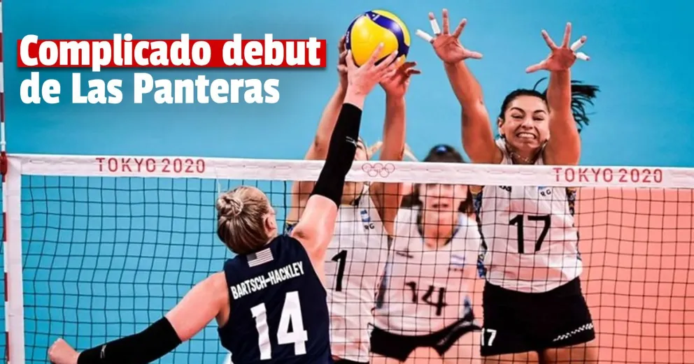 Juegos Olímpicos: la sanjuanina Candelaria Herrera debutó con Las Panteras